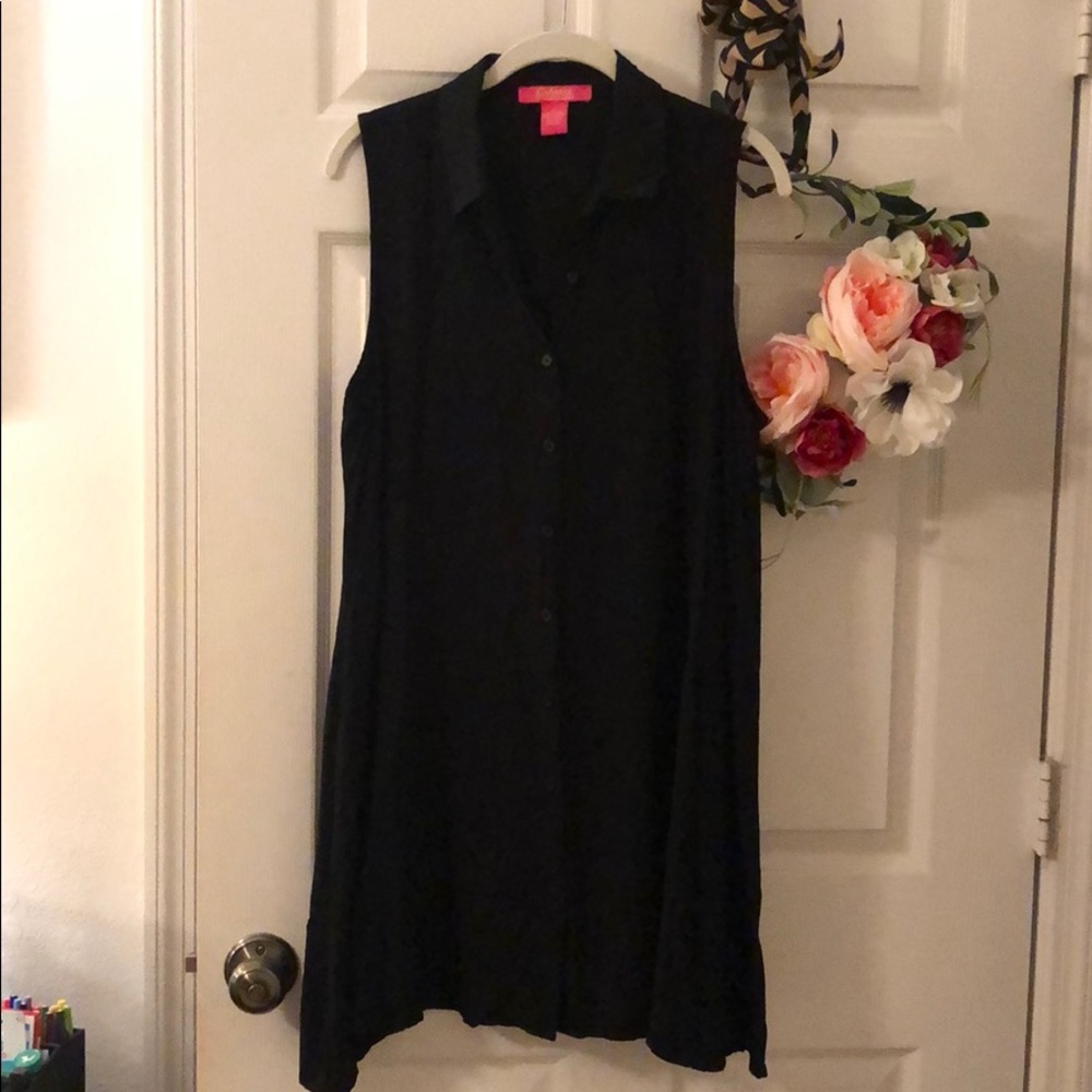 Catherine Malandrino Collared Button Down Dress